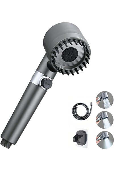 Türkiye رأس دش بفلتر دش - مجموعة ملحقات حمام عالية الضغط لإزالة الكلور والشوائب