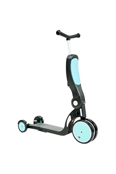 OEM Παιδικό πατίνι Oxor, 3 σε 1, Μαύρο/Μπλε, μετατρέψιμο