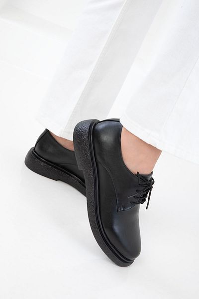 SOHO Black-Black Women's Loafer Shoes 19851