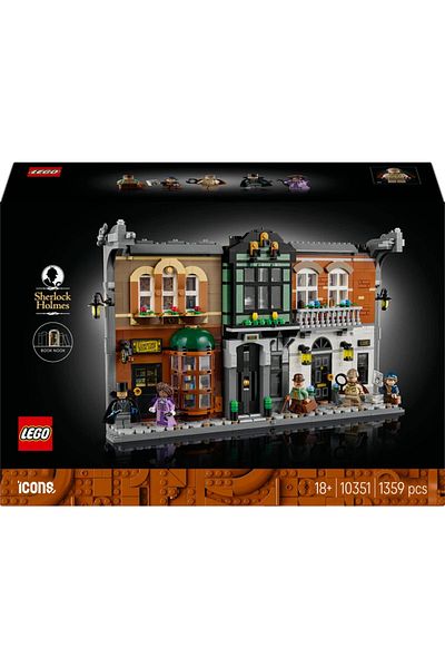 LEGO ®   Icons Sherlock Holmes 10351 Collectible Model Building Set for Adults