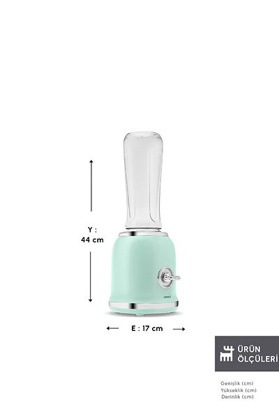 Karaca Green Retro Personal Personal Smoothie Blender