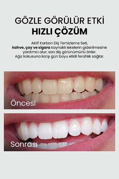 Luis Bien Oral Care Set - Activated Carbon Tooth Powder, Paste and Mint Water