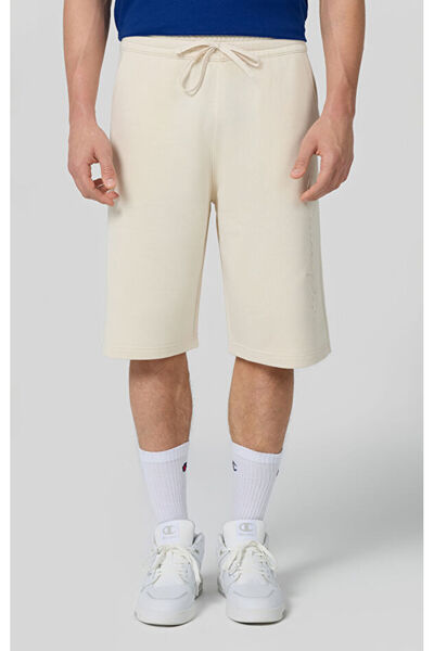 Champion Authentic Pants Long Bermuda Bej Erkek Şort-219939-YS137