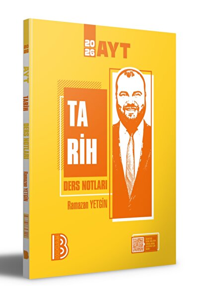Benim Hocam Yayınları 2026 Ayt Tarih Ders Notları