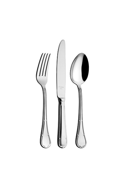 Aryıldız Tulip 84 Pieces 12 Person Fork Spoon Knife Set
