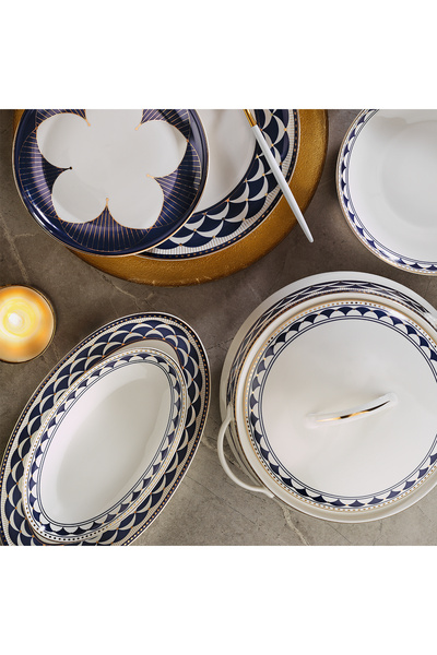 Aryıldız Bone Umbrella Midnight 12 Kişilik 60 Parça Yemek Takımı
