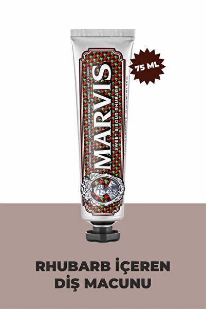 Marvis Sweet And Sour Rhubarb Diş Macunu 75 ML