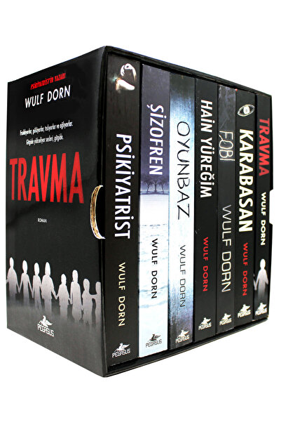 Pegasus Yayınları Wulf Dorn Psikolojik Gerilim Kutulu Özel Set (7 Kitap)