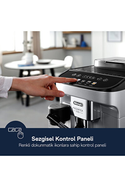 DELONGHİ Magnifica Evo, ECAM290.61.SB Tam Otomatik Espresso Kahve Makinesi