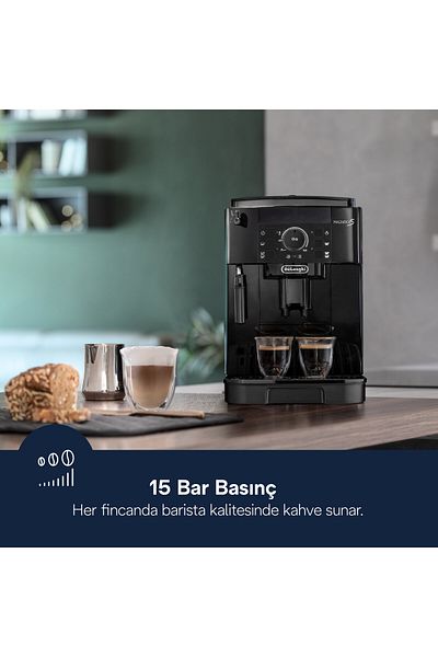 DELONGHİ De'Longhi Magnifica S Fully Automatic Coffee Machine ECAM12.121.B