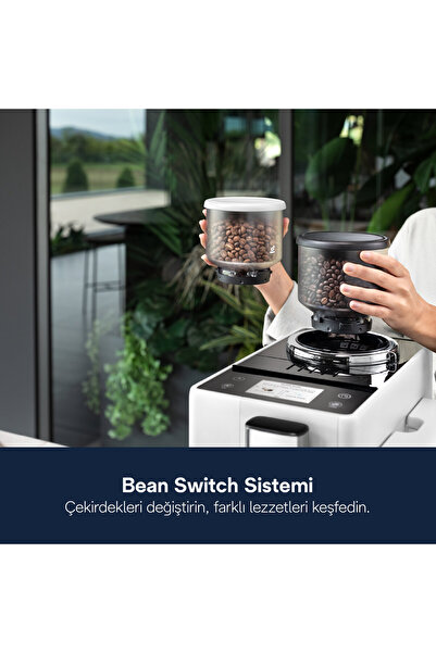 DELONGHİ Rivelia, EXAM440.55.W Tam Otomatik Espresso Kahve Makinesi