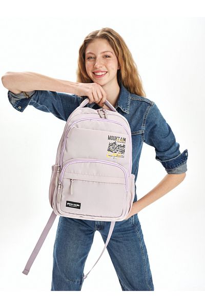 Pierre Cardin Rucsac de școală pentru copii violet 07PCT1801311