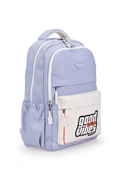 Pierre Cardin Gray Children's School Backpack 07Pc2366