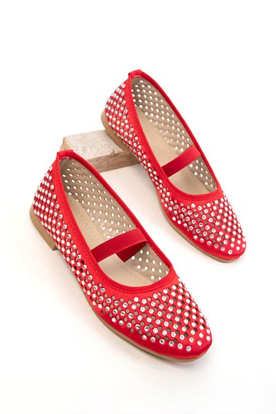 SOHO Red Women's Ballerinas 20794
