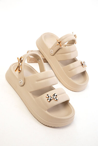 SOHO Beige Women's Sandals 20793