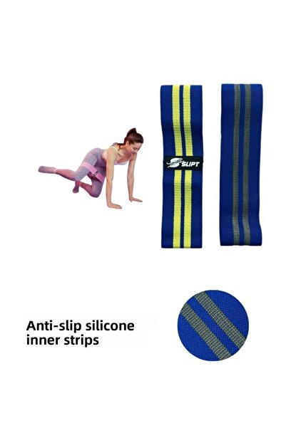 CKSpor Bandă de rezistență țesută pentru fitness Pilates Squat - Bandă de rez...