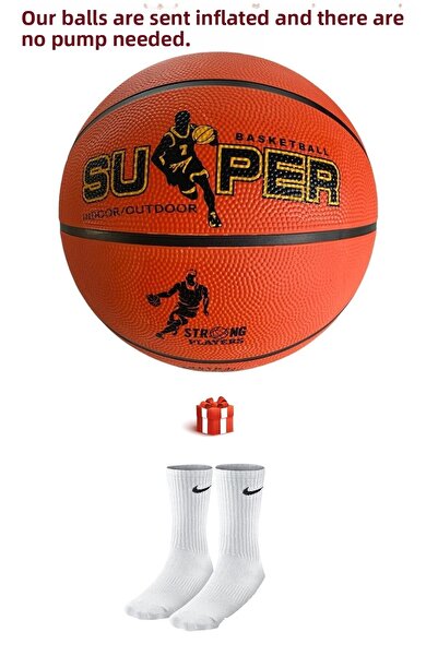 faial Μπάλα μπάσκετ Μέγεθος 7 Εσωτερική Πορτοκαλί Μπάλα Μπάσκετ (Δώρο)