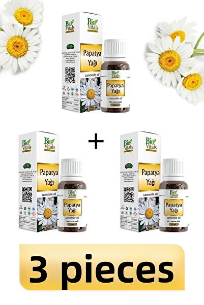 Bio Vitals 20 مل زيت البابونج - 3 قطع