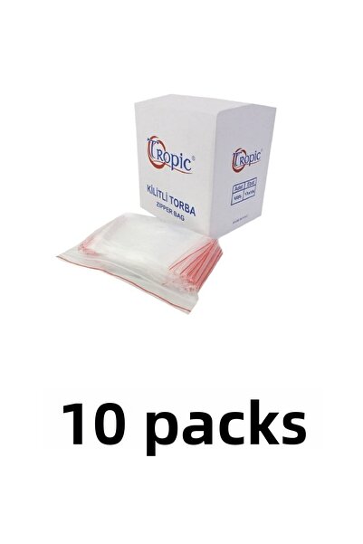 Generic Brand Tropic 10 Pack Ziplock Nylon Bag 13x16 Ziplock Bag (600 pcs)
