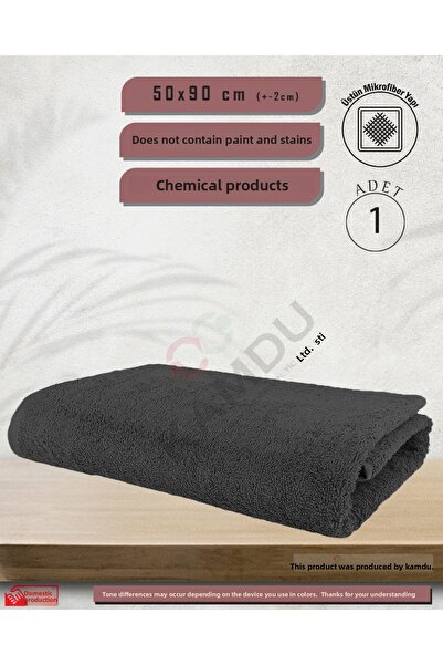 Embays 50X90Cm Microfiber Towel - 1 Piece Barber, Hairdresser and Athlete Hand Face Towel