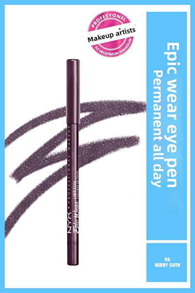 NYX Professional Makeup Epic Wear Liner Sticks Eye Pencil - Berry Goth - Plum