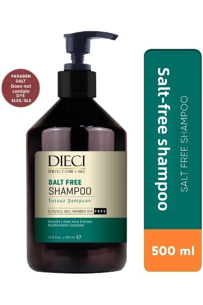 Dieci شامبو ديسي 500 مل بالصبار والكيراتين - خالي من الأملاح