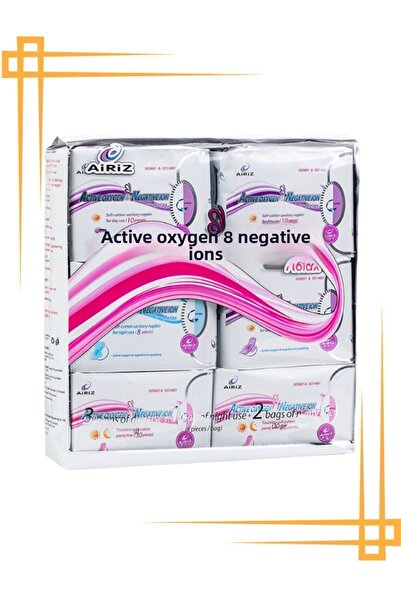 Tiens TİENS AIRIZ وسادة صحية للنساء 98 قطعة (60 يومًا، 30 يومًا، 8 ليال)