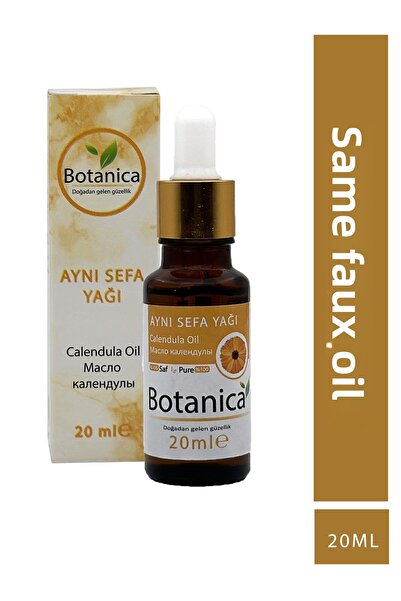 botanica Calendula Oil Moisturizing Body Oil Skin Blemish Sensitive Skin Spa Massage 20 ml