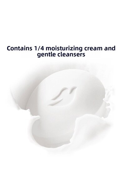 Dove Beauty Cream Bar Solid Beauty Soap Original Moisturizing Effect 90 g X12