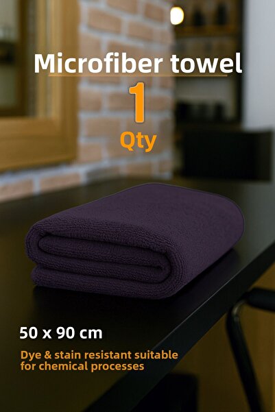 Karase | 1 брой | 50x90 cm Микрофибърна кърпа за фризьорски, спортни и фитнес нужди | Многофункционална и устойчива на петна