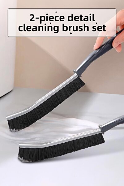 EWs Set de 2 perii de curățare multifuncționale și perii pentru rosturi și pe...