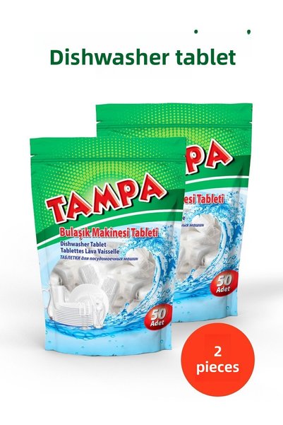 Hanles 2 Tampa Dishwasher Tablets All in One 100 Washes