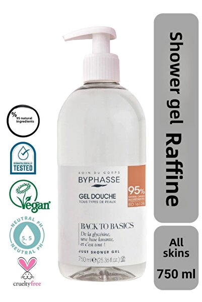 BYPHASSE Back To Basics Refined Shower Gel All Skin Types 750ml