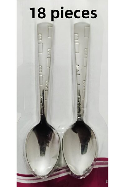 Vi Caro 18 قطعة من ملاعق الشاي مناسبة للمطاعم والمقاهي والبوفيهات