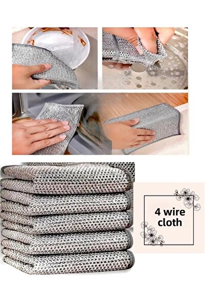 BULİTRA Su Armatürleri 4 طبقات مزدوجة - قماش إينوكس من الألياف الدقيقة متعدد ...