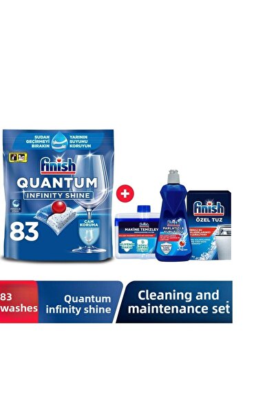 Fairy إنفينيتي 83 كبسولة منظف لغسالة الأطباق + مجموعة التنظيف والعناية