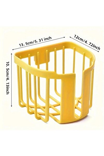 meyre Self-Adhesive Toilet Paper Holder Napkin Holder Flower Pot Water-Resist...