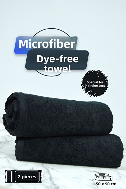 denizlicotton Prosop de păr din microfibră anti-vopsea special pentru coafor ...