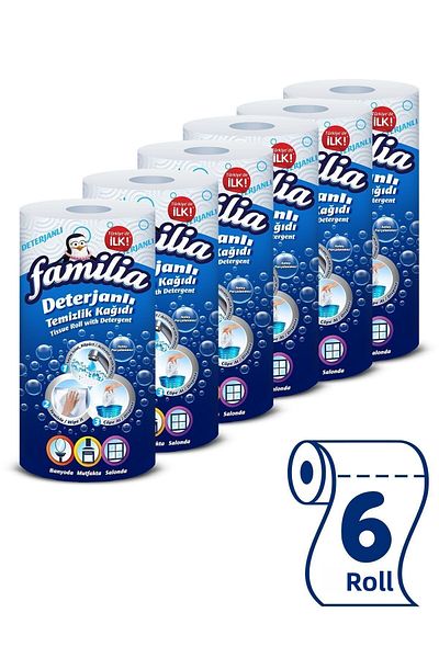 Familia Detergent Cleaning Paper 6 Pieces Box