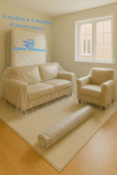 Özkan Ambalaj Temizlik Winter Paint Whitewash Coating Cover 20 Meters Square