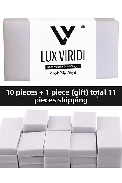 Lux Viridi Magic Sponge 10 Pieces