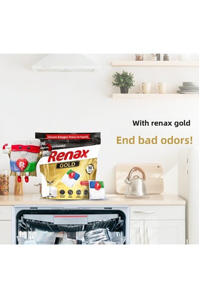 RENAX Gold Dishwasher 250 L Bulk Capsule