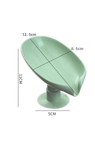 ForWhat Suction Cup Soap Dispenser with Water Drain for Office Home Dish