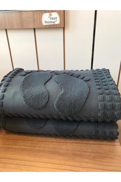 Özdilek Комплект 2 кърпи за баня (АНТРАЦИТ)