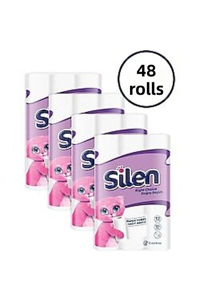 Silen Paper Towels 12 Pieces 4 Packs