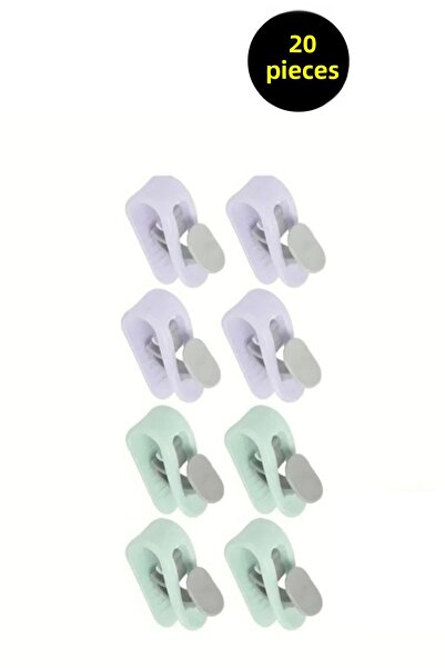 usin 20 قطعة لحاف غطاء لحاف تثبيت ورقة الستار تول المثبت حامل المنظم كليب جهاز