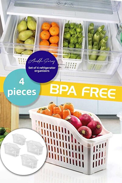 Anadolu Saray Çarşısı Organizator frigider 4 piese Organizator interior dulap...