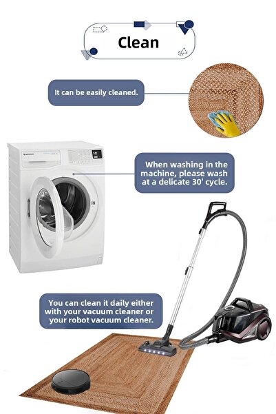 Decomia Home Ψηφιακό αντιολισθητικό διπλό μοντέρνο χαλάκι μπάνιου Διακόσμηση μπάνιου (40x60+60x90 cm)