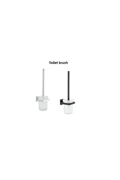 Tema فرشاة المرحاض من سلسلة مربعة من الكروم