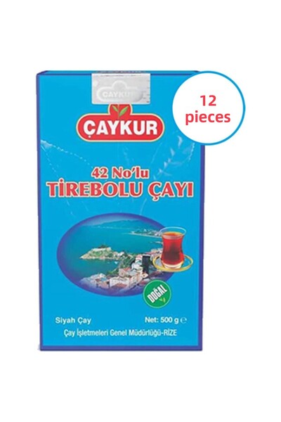 Çaykur 12 × 500 جرام شاي تيريبو رقم 42